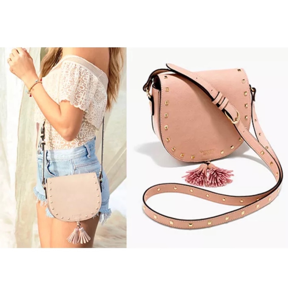 NWT Victoria's Secret Crossbody Bag taupe